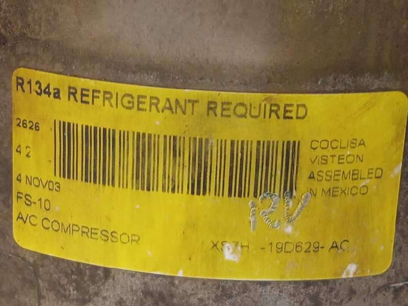 Recambio de compresor aire acondicionado para ford transit caja cerrada, corta (fy) (2000 =>) ft 240 2.0 city - light referencia - Blanco 5