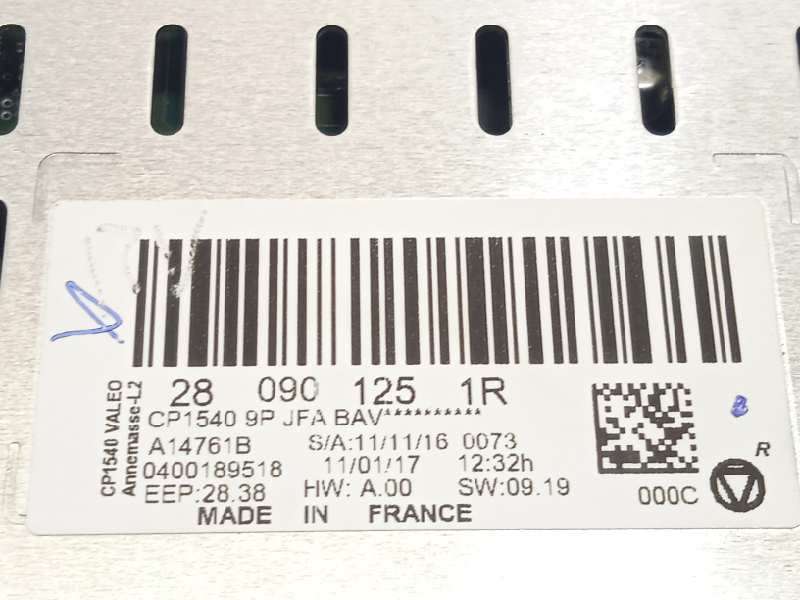 Recambio de pantalla multifuncion para renault scenic iv zen referencia OEM IAM 280901251R 6