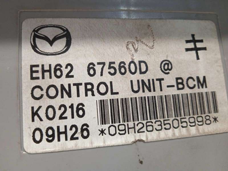 Recambio de modulo electronico para mazda cx-7 (er) 2.2 turbodiesel cat referencia OEM IAM EH6267560D - Azul 4