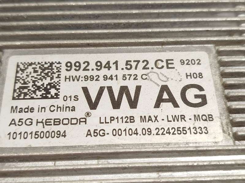 Recambio de centralita led derecha para volkswagen tiguan (ad1, ax1) 2.0 tdi referencia OEM IAM 992941572CE 4