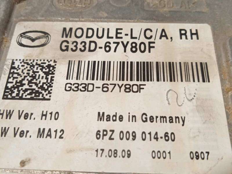 Recambio de modulo electronico para mazda cx-7 (er) 2.2 turbodiesel cat referencia OEM IAM G33D67Y80F - Azul 4