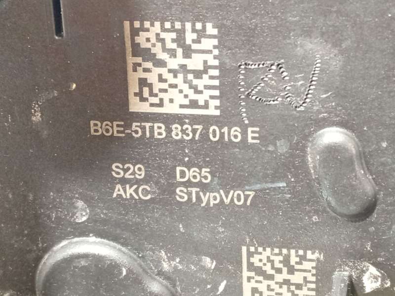 Recambio de cerradura puerta delantera derecha para seat leon (kl1, klg) 1.5 etsi referencia OEM IAM 5TB837016E - Rojo 4