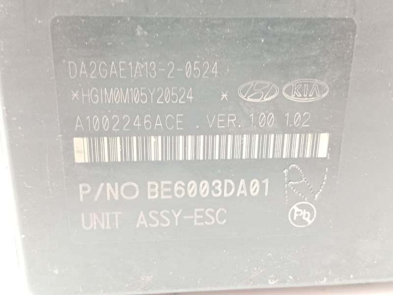 Recambio de abs para kia stonic (ybcuv) drive referencia OEM IAM 58910H8450 BE6003DA01 MGH85ADBH6013DA01 6