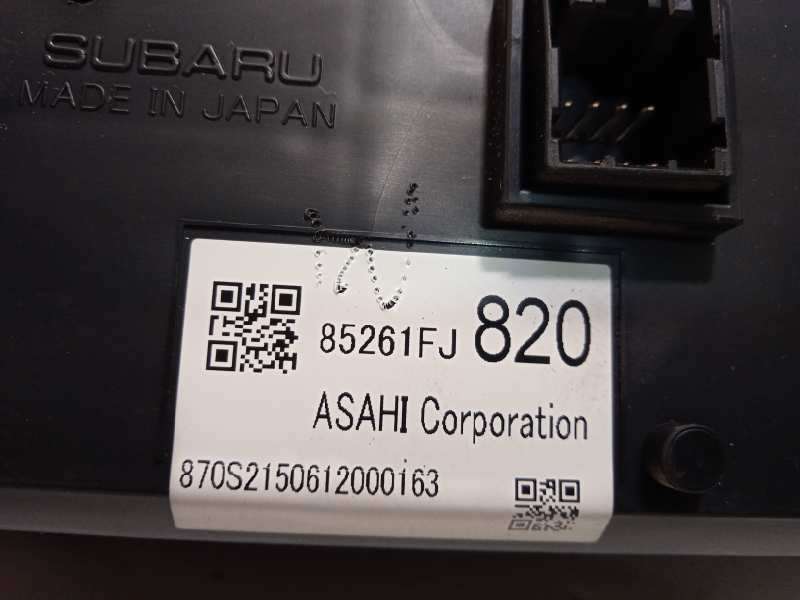Recambio de pantalla multifuncion para subaru xv 2.0 diesel cat referencia OEM IAM 85261FJ820 - Negro 6
