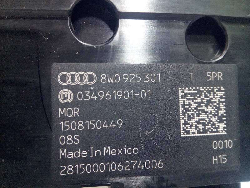 Recambio de mando multifuncion para audi a4 berlina (8w2) 2.0 16v tdi referencia OEM IAM 8W0925301 8W0925301T5PR 3