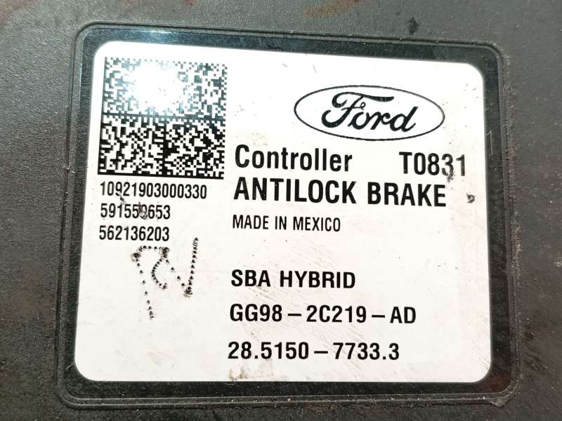 Recambio de abs para ford mondeo v sedán (cd) 2.0 hybrid referencia OEM IAM GG982C555AD 25022008924 GG982C219AD 5