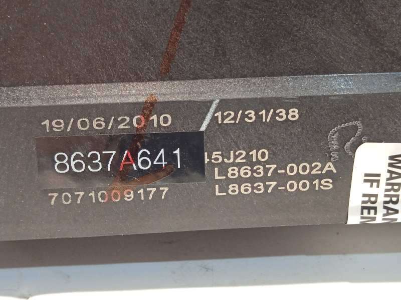 Recambio de caja reles / fusibles para mitsubishi asx (ga0w) 1.8 di-d cat referencia OEM IAM 8637A641 - Blanco 3