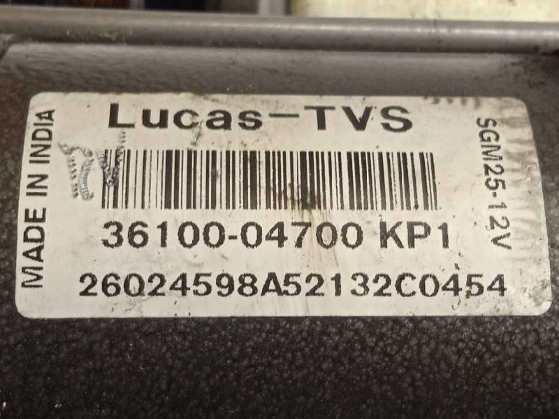 Recambio de motor arranque para hyundai i10 basis referencia OEM IAM 3610004700 - Blanco 5