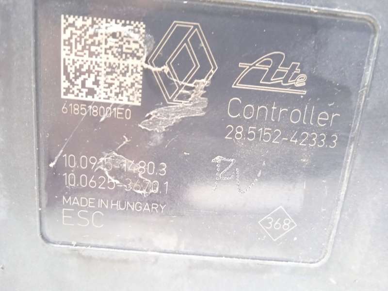 Recambio de abs para renault megane iv hatchback (b9a/m/n_) 1.2 tce 130 (b9mr) referencia OEM IAM 476607355R 10022010264 2851524 5