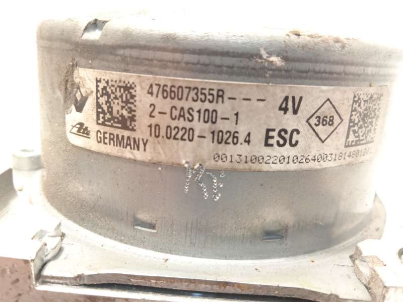 Recambio de abs para renault megane iv hatchback (b9a/m/n_) 1.2 tce 130 (b9mr) referencia OEM IAM 476607355R 10022010264 2851524 6