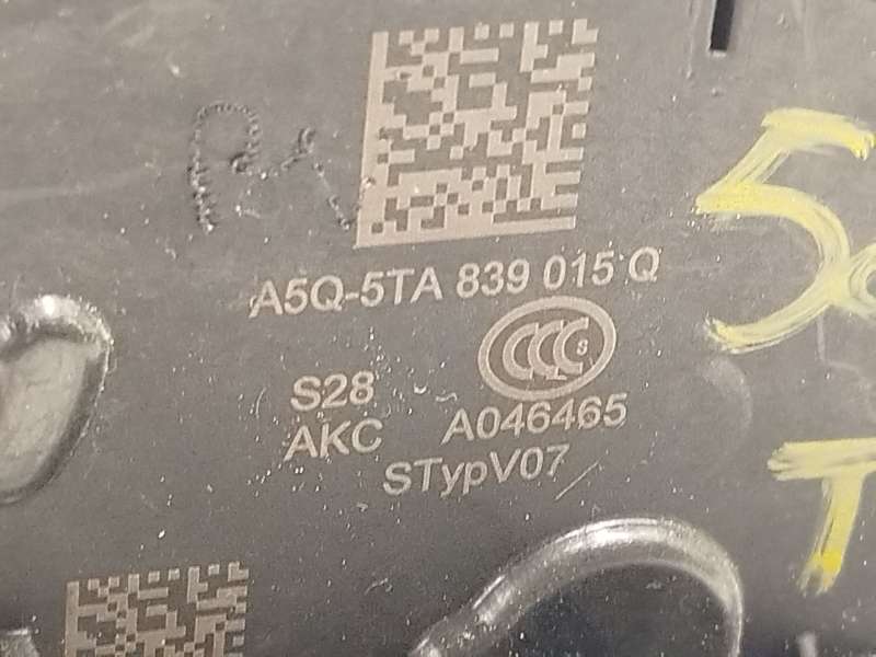 Recambio de cerradura puerta trasera izquierda para volkswagen tiguan (ad1, ax1) 2.0 tdi referencia OEM IAM 5TA839015Q 3