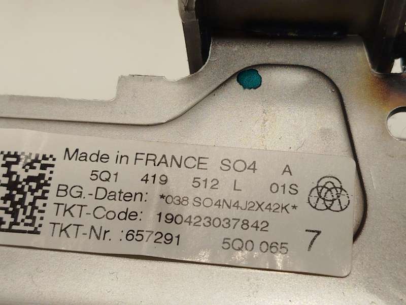 Recambio de columna direccion para volkswagen tiguan (ad1, ax1) 2.0 tdi referencia OEM IAM 5Q1419512L 4
