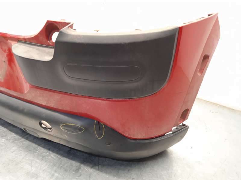 Recambio de paragolpes trasero para citroën c4 cactus shine referencia OEM IAM 1611428480 1611428680 - Rojo 3