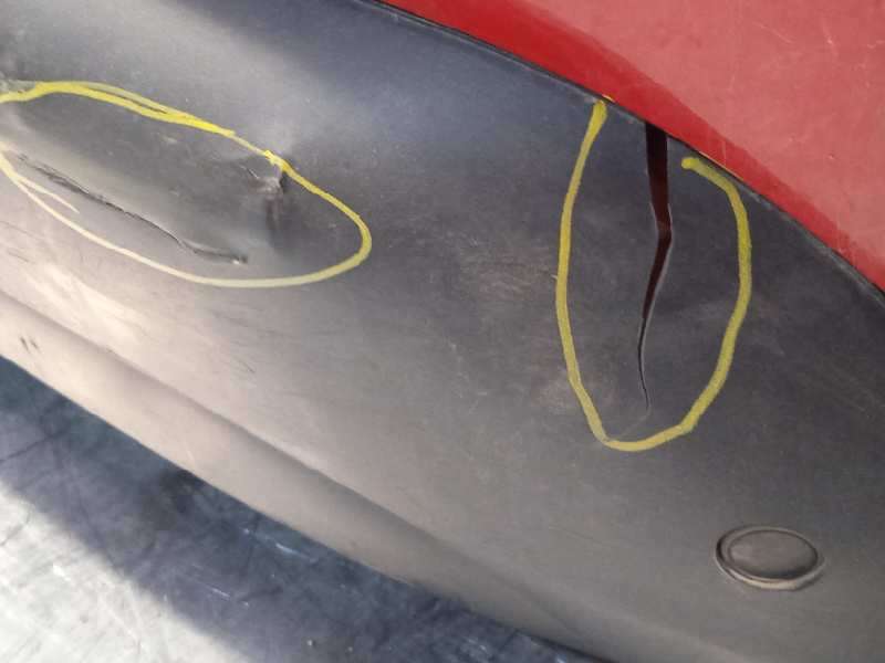 Recambio de paragolpes trasero para citroën c4 cactus shine referencia OEM IAM 1611428480 1611428680 - Rojo 4