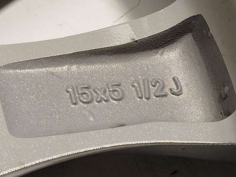 Recambio de llanta para mazda 2 hatchback (dl, dj) 1.5 skyactiv-g referencia OEM IAM 9965415550 - Granate 6