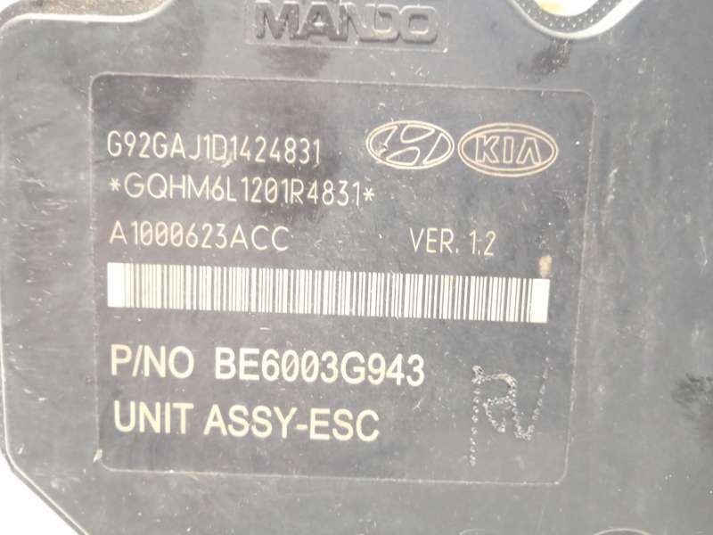 Recambio de abs para kia rio iii (ub) 1.25 cvvt referencia OEM IAM 589201W570 BH6013G943 BE6003G943 5