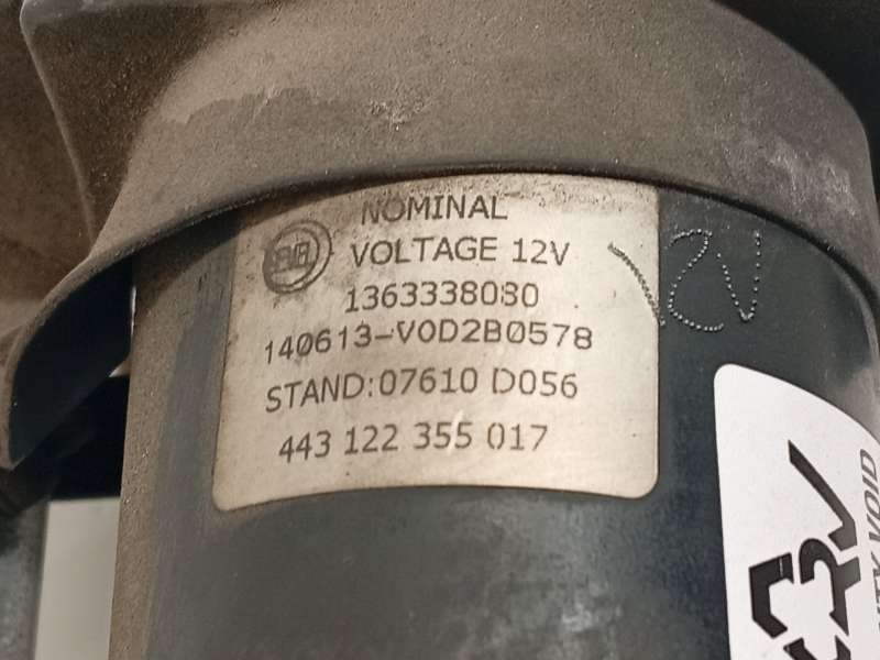 Recambio de motor limpia delantero para citroën jumper iii furgoneta 2.2 hdi 130 referencia OEM IAM 1363338080  443122355017 4