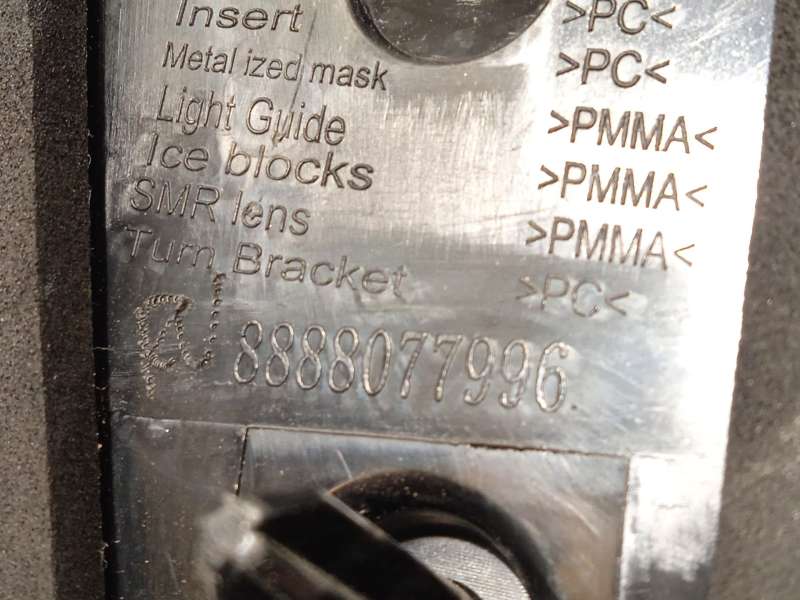 Recambio de piloto trasero derecho para lynk & co 01 hev referencia OEM IAM 8888077996 5