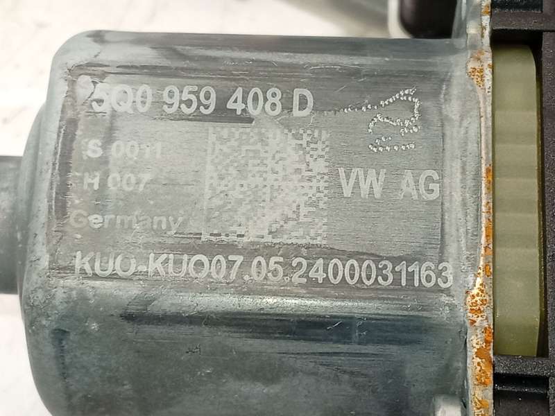 Recambio de elevalunas trasero derecho para seat leon (kl1, klg) 1.5 etsi referencia OEM IAM 5FA839462A 5Q0959408D - Rojo 4