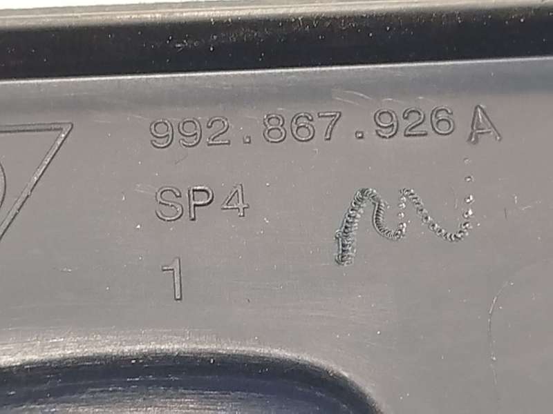 Recambio de moldura para porsche 911 descapotable (992) 3.8 turbo s (992650) referencia OEM IAM 992867926A - Plata 3