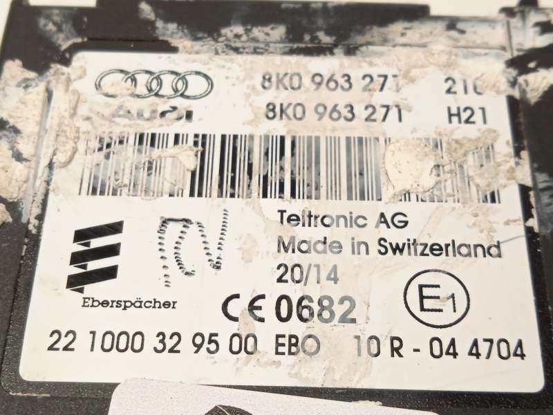 Recambio de modulo electronico para audi a4 b8 avant (8k5) 3.0 tdi quattro referencia OEM IAM 8K0963271 - Blanco 3