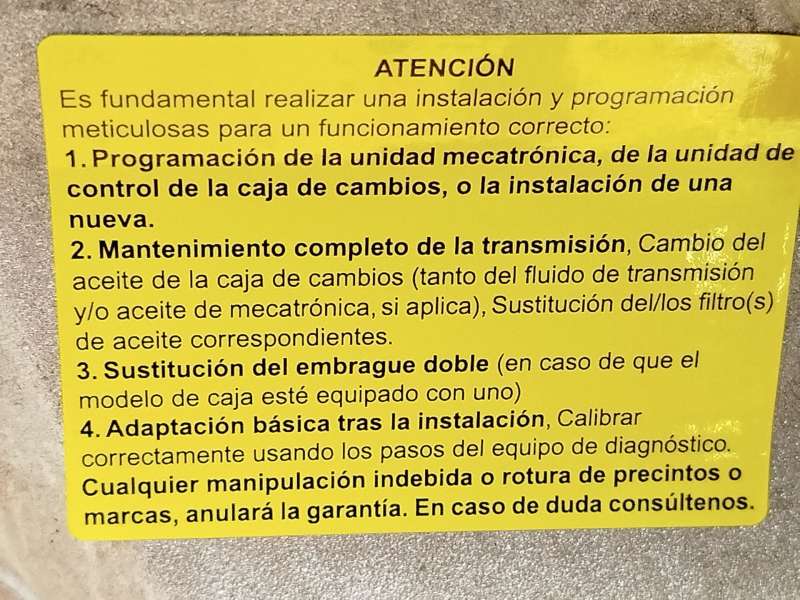 Recambio de caja cambios para hyundai tucson (nx4e, nx4a) 1.6 t-gdi hybrid referencia OEM IAM 450003D530  HDNEA - Azul 9