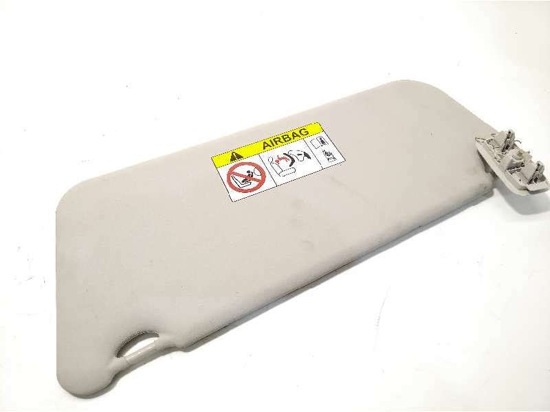Recambio de parasol derecho para peugeot expert furgón pro standard referencia OEM IAM 98094983BJ - Blanco 2