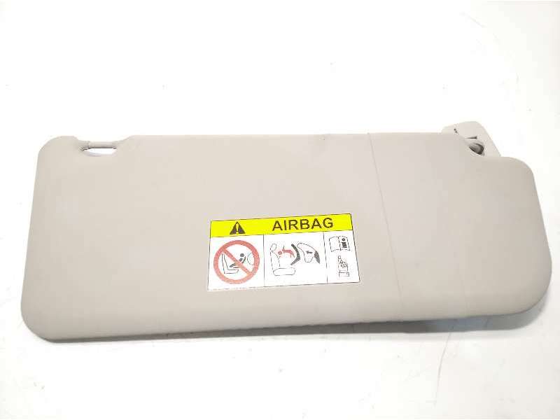 Recambio de parasol derecho para peugeot expert furgón pro standard referencia OEM IAM 98094983BJ - Blanco 3