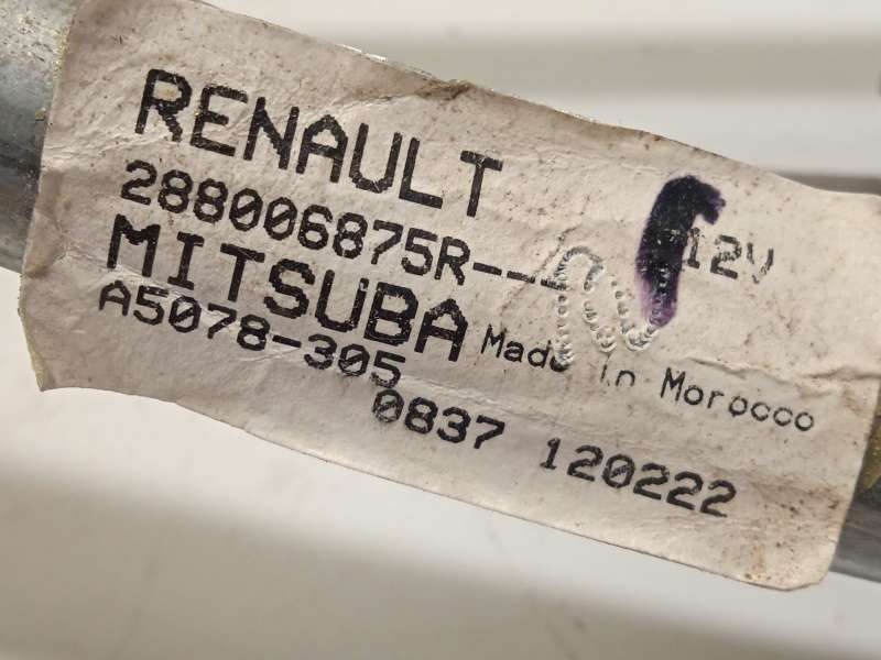 Recambio de motor limpia delantero para dacia sandero iii 1.0 tce 90 referencia OEM IAM 288006875R - Blanco 4