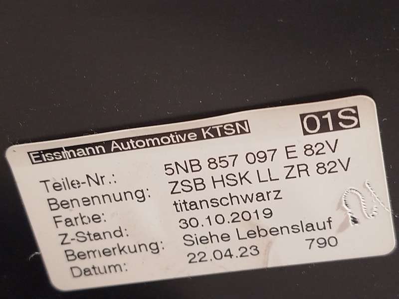 Recambio de guantera para volkswagen tiguan (ad1, ax1) 2.0 tdi referencia OEM IAM 5NB857097E 4