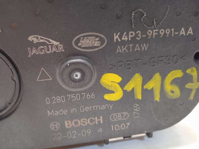 Recambio de caja mariposa para land rover discovery sport (2019 - ...) 2.0 referencia OEM IAM K4P39F991AA LR109395 0280750766 - Blanco 5
