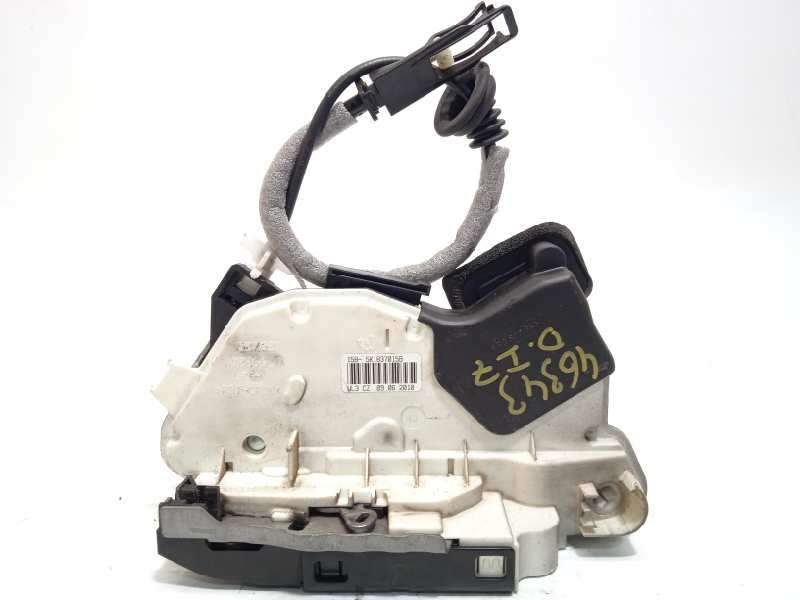 Recambio de cerradura puerta delantera izquierda para volkswagen polo (6r1) gti referencia OEM IAM 5K1837015B - Negro 2