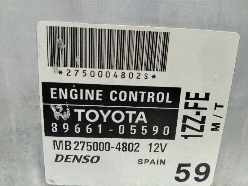 Recambio de centralita motor uce para toyota avensis berlina (t25) 1.8 16v cat referencia OEM IAM 8966105590  2750004802 4