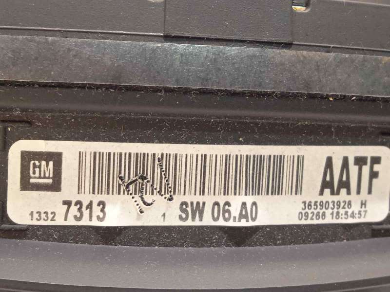 Recambio de cuadro instrumentos para opel insignia berlina 2.0 16v cdti referencia OEM IAM 13327313 - Azul 6