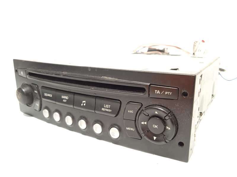 Recambio de sistema audio / radio cd para peugeot 5008 premium referencia OEM IAM 9666959577 6579NQ - Negro 2