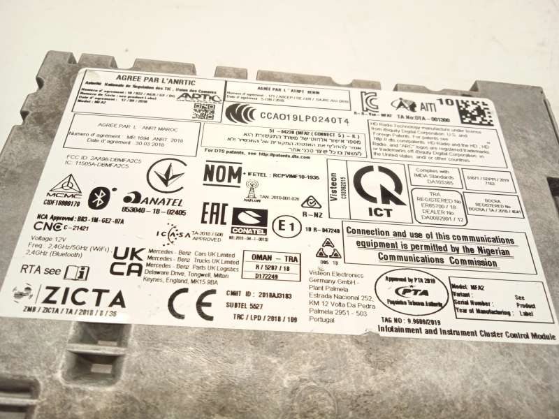 Recambio de modulo electronico para mercedes-benz sprinter 4-t furgoneta (b907, b910) 419 cdi rwd (907.643, 907.645, 907.647) re 4