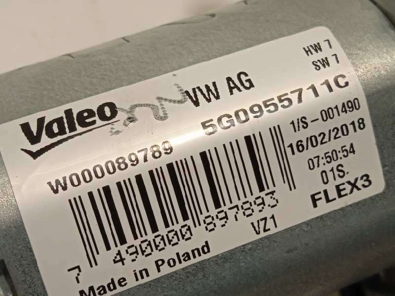Recambio de motor limpia trasero para volkswagen polo 1.0 tsi referencia OEM IAM 5G0955711C  W000089789 - Blanco 4