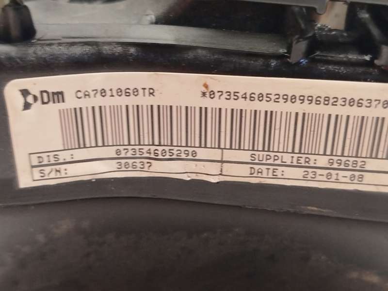 Recambio de airbag delantero izquierdo para citroën nemo monospace 1.4 hdi referencia OEM IAM 07354605290 1613824680 4112NH - Plata 4