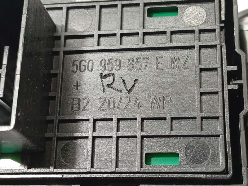 Recambio de mando elevalunas delantero izquierdo para seat leon (kl1, klg) 1.5 etsi referencia OEM IAM 5G0959857EWZU - Rojo 5