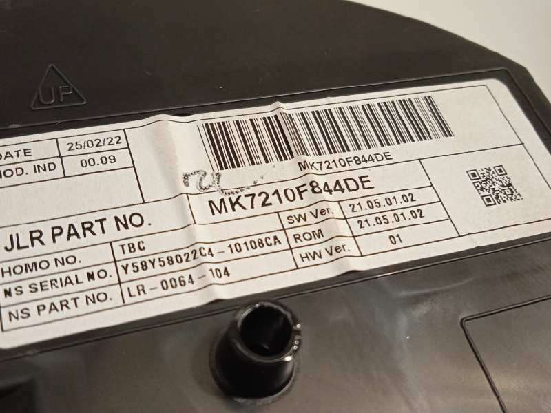 Recambio de cuadro instrumentos para land rover discovery sport (2019 - ...) 2.0 referencia OEM IAM MK7210F844DE LR142656 - Blanco 6