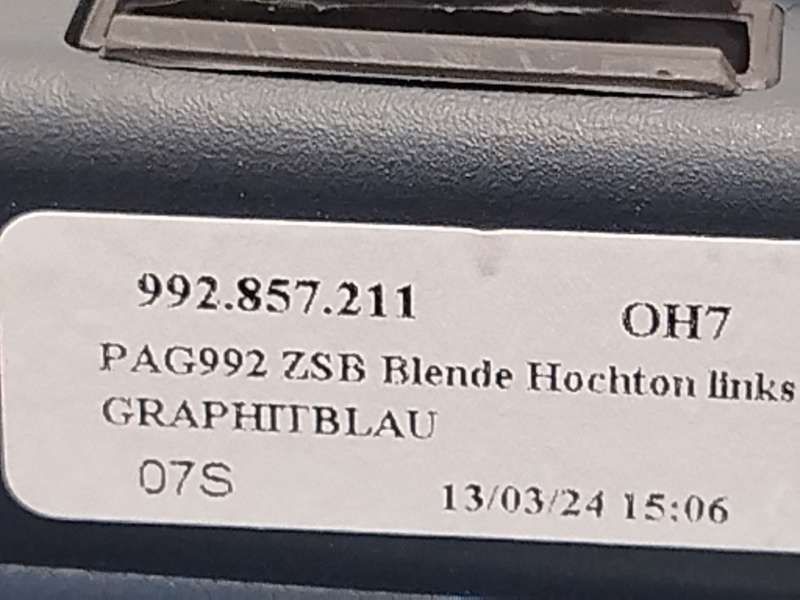 Recambio de moldura para porsche 911 descapotable (992) 3.8 turbo s (992650) referencia OEM IAM 992857211 992857211OH7 - Plata 4