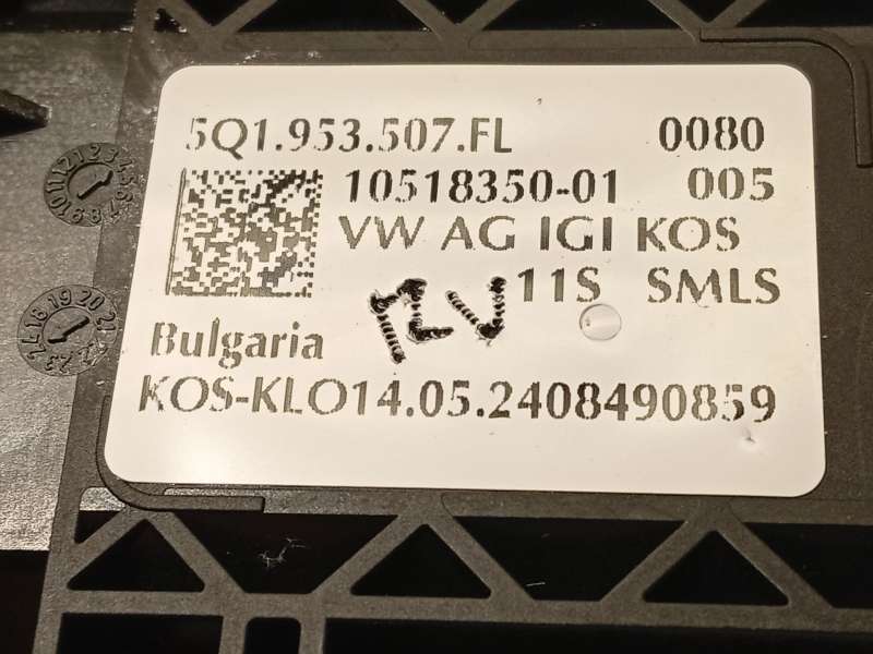Recambio de mando intermitentes para seat leon (kl1, klg) 1.5 etsi referencia OEM IAM 5Q1953507FLIGI - Rojo 6