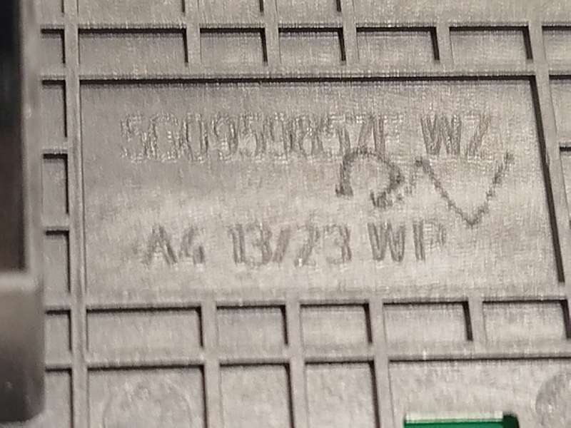 Recambio de mando elevalunas delantero izquierdo para volkswagen tiguan (ad1, ax1) 2.0 tdi referencia OEM IAM 5G0959857EWZU 4