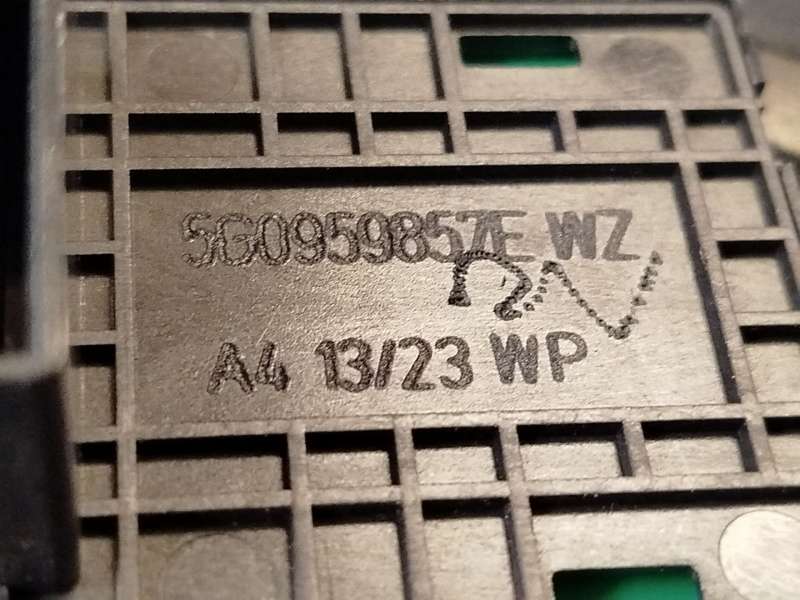 Recambio de mando elevalunas delantero izquierdo para volkswagen tiguan (ad1, ax1) 2.0 tdi referencia OEM IAM 5G0959857EWZU 5
