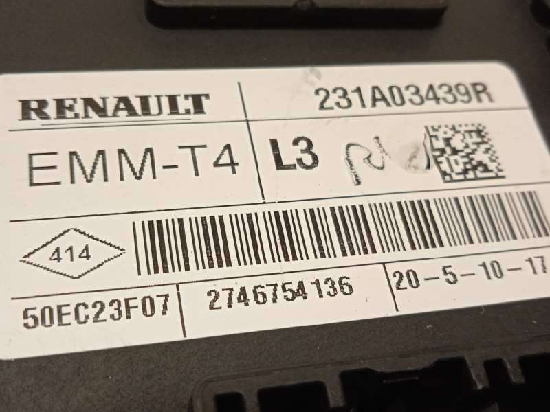 Recambio de modulo electronico para renault captur 1.5 dci diesel fap referencia OEM IAM 231A03439R 4