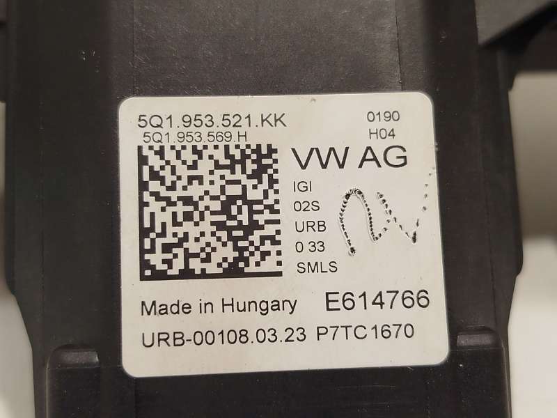 Recambio de mando intermitentes para volkswagen tiguan (ad1, ax1) 2.0 tdi referencia OEM IAM 5Q1953521KK 5Q1953502BA 6