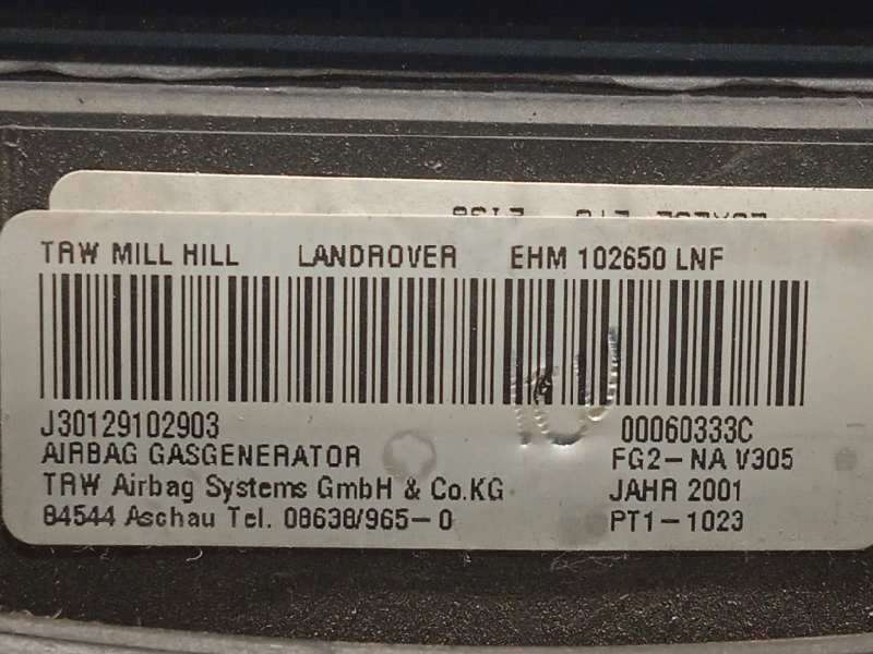 Recambio de airbag delantero izquierdo para land rover discovery (lt) 2.5 turbodiesel referencia OEM IAM EHM102650LNF  EHM102650 - Blanco 4