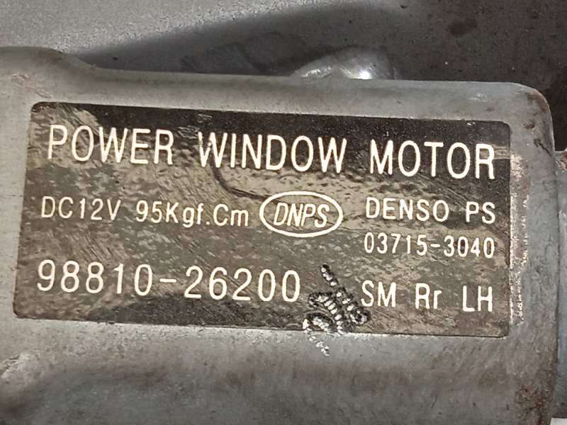 Recambio de elevalunas trasero izquierdo para hyundai santa fe (sm) 2.0 crdi cat referencia OEM IAM 8347026030  9881026200 - Azul 4