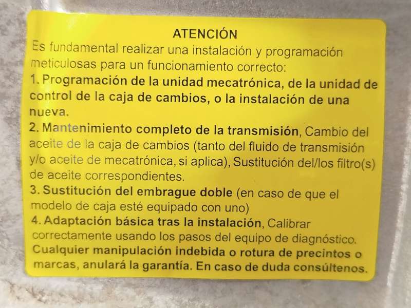 Recambio de caja cambios para kia stonic (ybcuv) 1.0 tgdi cat referencia OEM IAM 430F02C019  M20VMD - Blanco 8