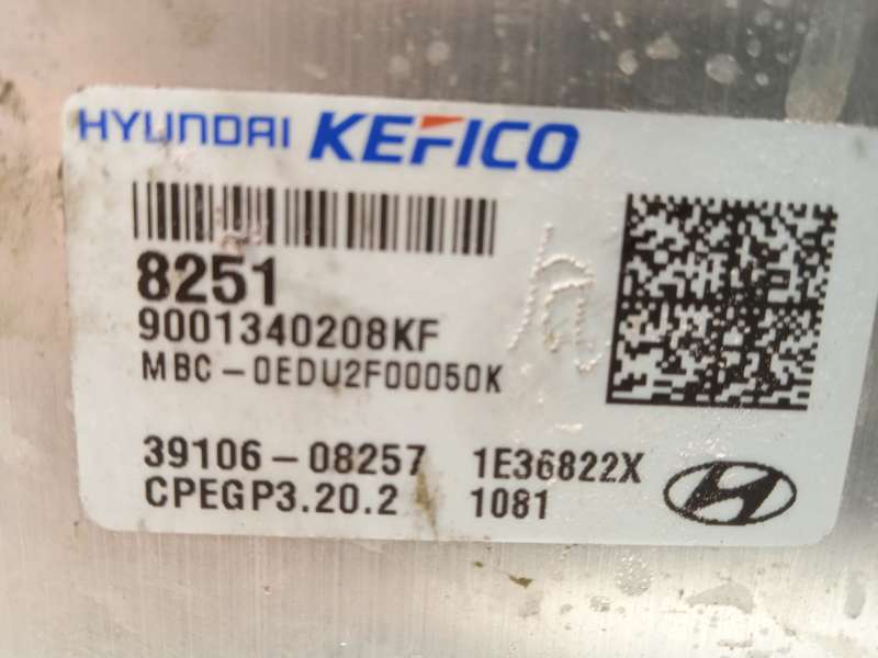 Recambio de centralita motor uce para hyundai bayon (bc3) 1.2 mpi referencia OEM IAM 3910608257 - Negro 4